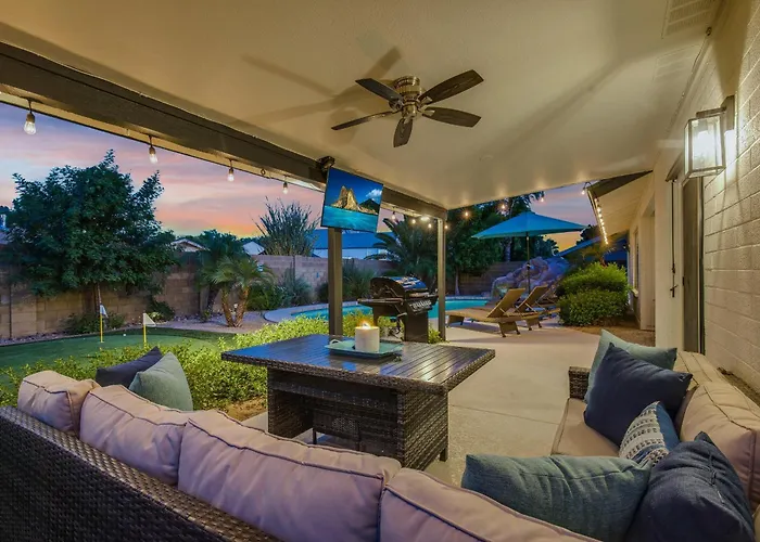 Heated Pool, Waterslide, Putting
